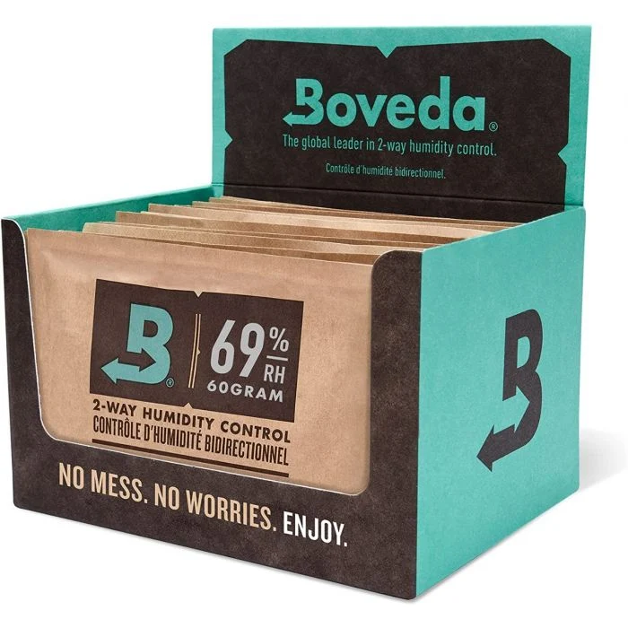 Bevochtigingszak Boveda 69% - 51Dnspod | Smaakvolle damp – Verzendkosten vrij vanaf 40€ Bevochtigingszak Boveda 69% - 51Dnspod | Smaakvolle damp – Verzendkosten vrij vanaf 40€