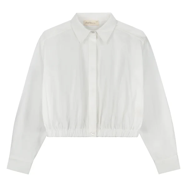 Charlie Petite | Odile Blouse - Mini | White - 51Dnspod | Smaakvolle damp – Verzendkosten vrij vanaf 40€