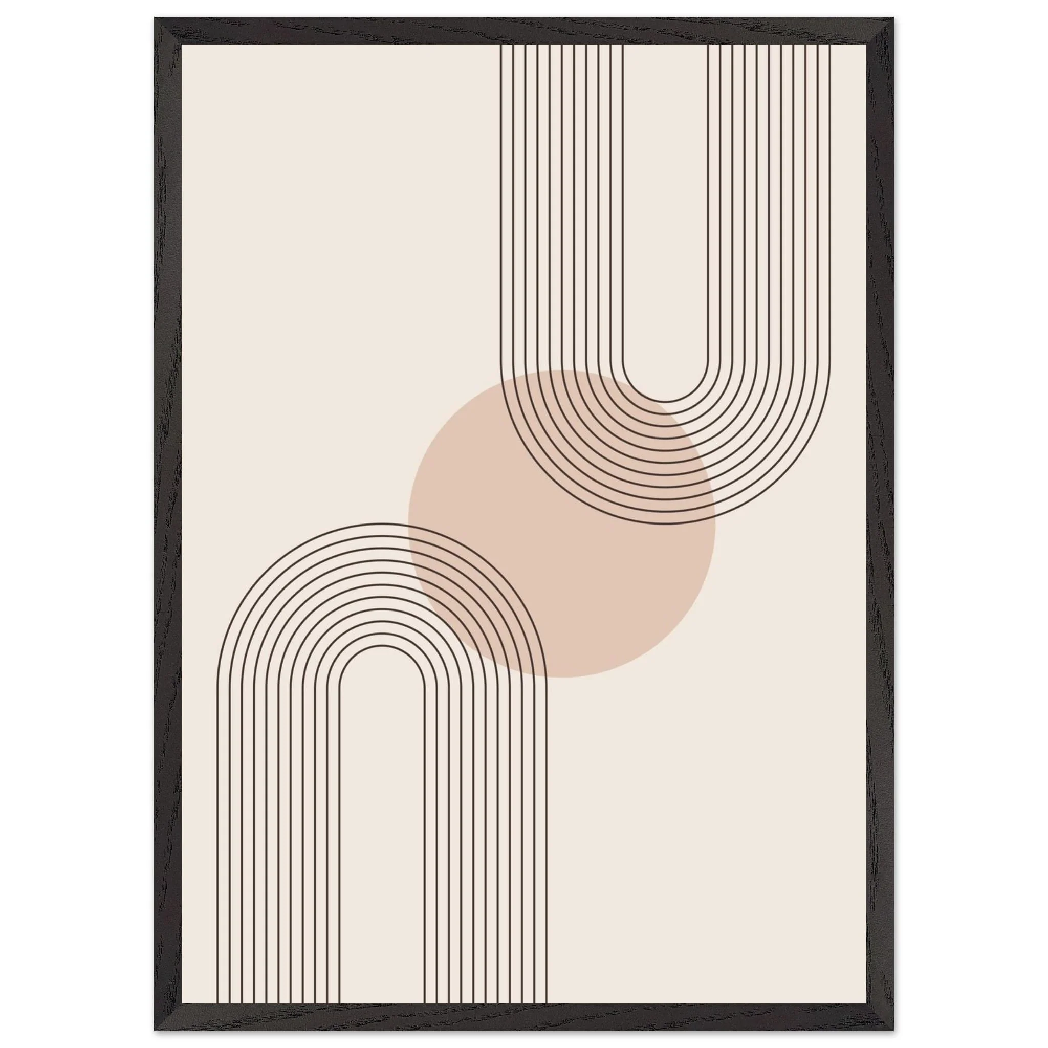 Artfulprints Poster met Lijst Boho – Neutral curves - 50x70 cm - Grijs - 51Dnspod | Smaakvolle damp – Verzendkosten vrij vanaf 40€ Artfulprints Poster met Lijst Boho – Neutral curves - 50x70 cm - Grijs - 51Dnspod | Smaakvolle damp – Verzendkosten vrij vanaf 40€