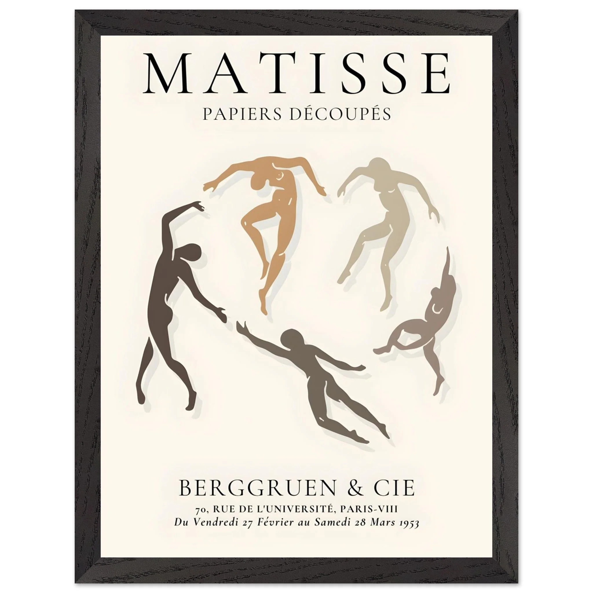 Artfulprints Poster met Lijst Matisse – The human ring II - 30x40 cm - Meerkleurig - 51Dnspod | Smaakvolle damp – Verzendkosten vrij vanaf 40€ Artfulprints Poster met Lijst Matisse – The human ring II - 30x40 cm - Meerkleurig - 51Dnspod | Smaakvolle damp – Verzendkosten vrij vanaf 40€