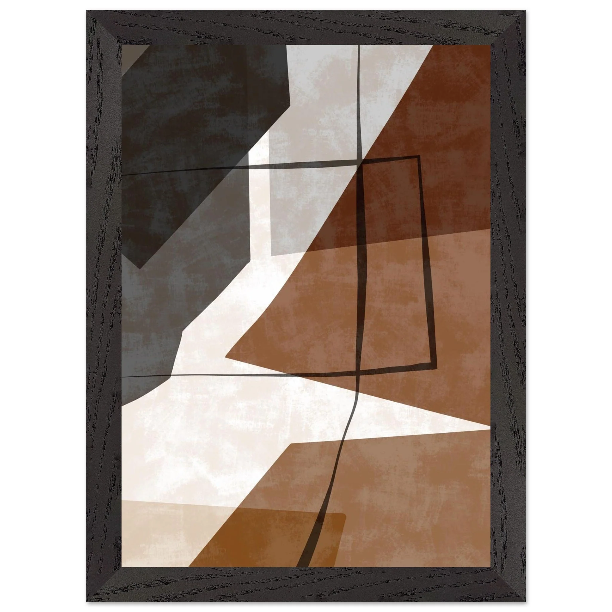 Artfulprints Poster met Lijst Boho – Earth geometry - A4 21x29.7 cm - Bruin - 51Dnspod | Smaakvolle damp – Verzendkosten vrij vanaf 40€ Artfulprints Poster met Lijst Boho – Earth geometry - A4 21x29.7 cm - Bruin - 51Dnspod | Smaakvolle damp – Verzendkosten vrij vanaf 40€