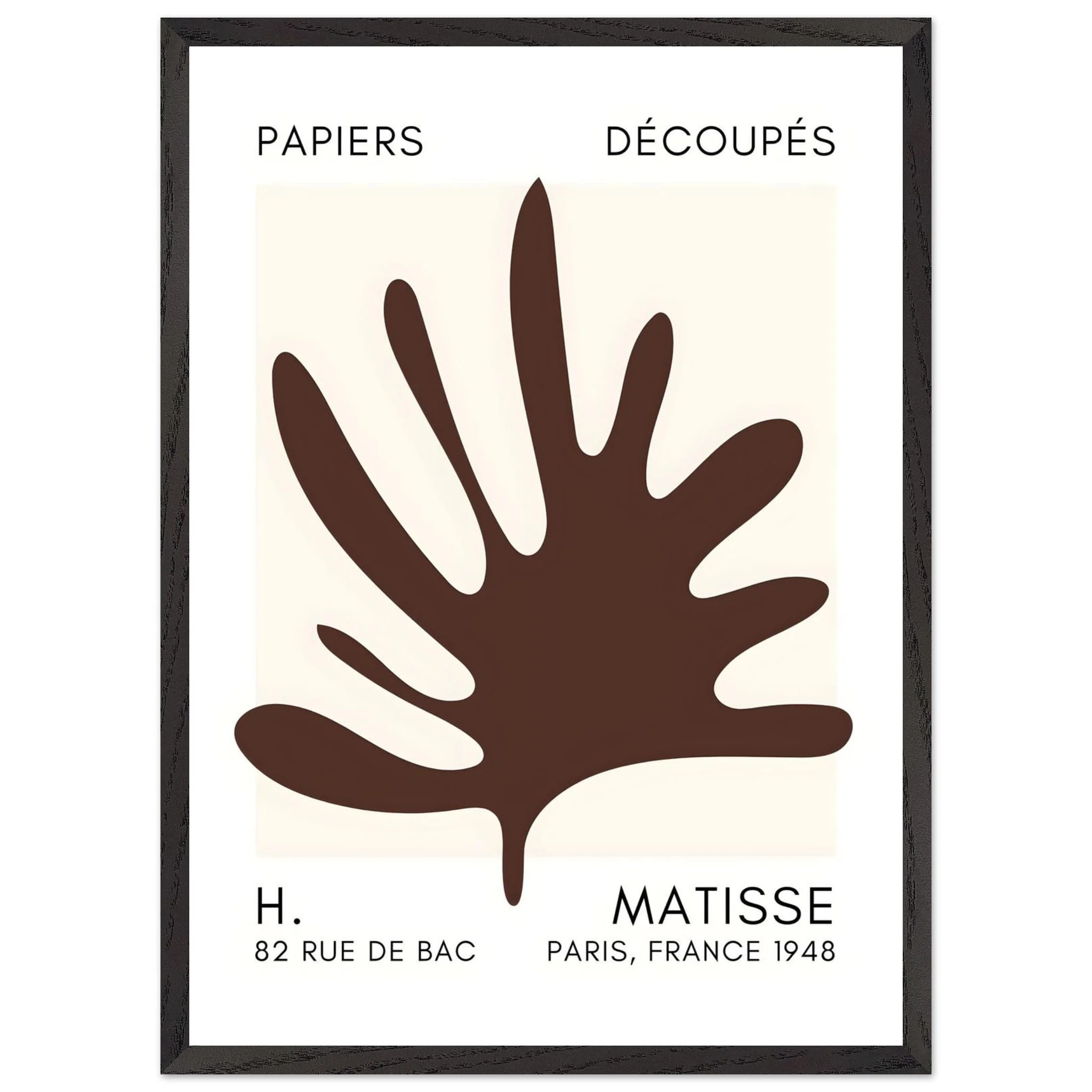 Artfulprints Poster met Lijst Matisse – Coral drift brown - 50x70 cm - Bruin - 51Dnspod | Smaakvolle damp – Verzendkosten vrij vanaf 40€ Artfulprints Poster met Lijst Matisse – Coral drift brown - 50x70 cm - Bruin - 51Dnspod | Smaakvolle damp – Verzendkosten vrij vanaf 40€