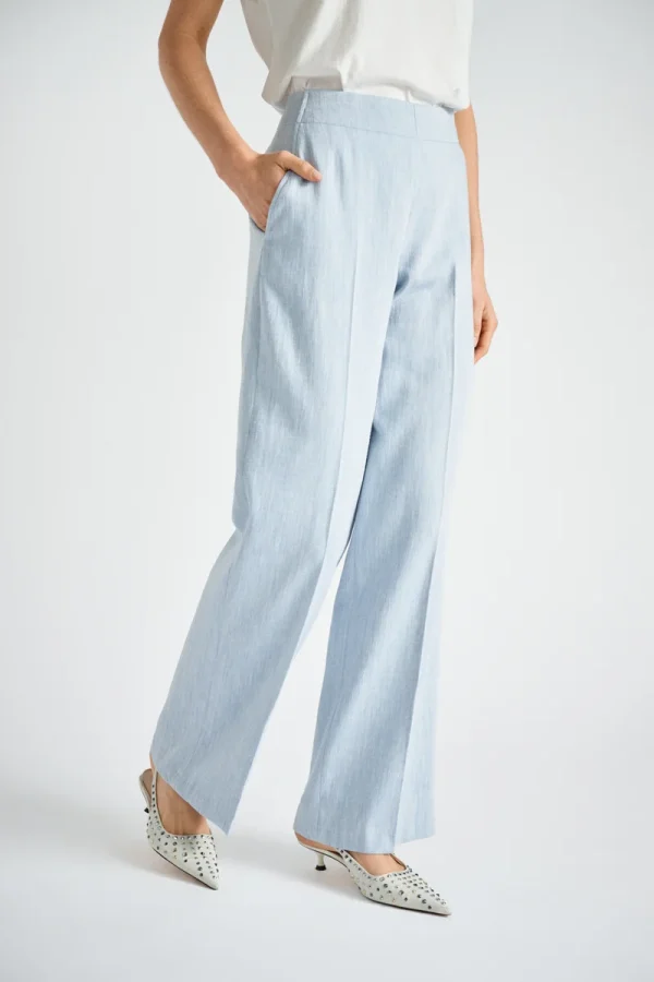 Broek Bleekblauw Marie Mero ( Tr48/146 ) - 51Dnspod | Smaakvolle damp – Verzendkosten vrij vanaf 40€