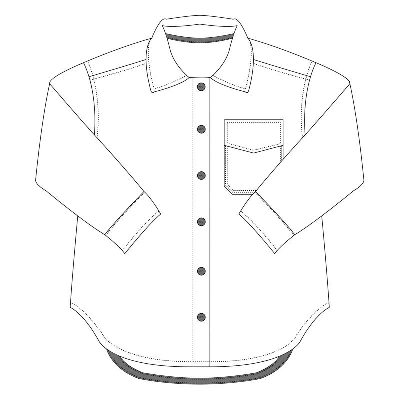 Bel'Etoile - Indy shacket dames en tieners (papieren patroon) - 51Dnspod | Smaakvolle damp – Verzendkosten vrij vanaf 40€ Bel'Etoile - Indy shacket dames en tieners (papieren patroon) - 51Dnspod | Smaakvolle damp – Verzendkosten vrij vanaf 40€