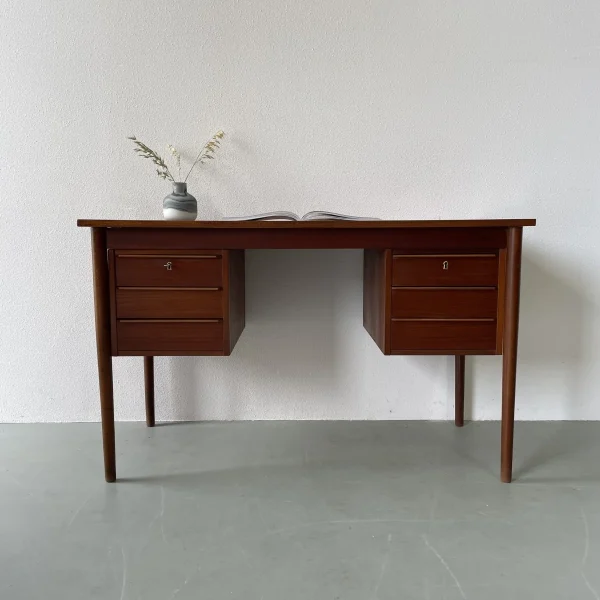 Bureau in teak - 51Dnspod | Smaakvolle damp – Verzendkosten vrij vanaf 40€