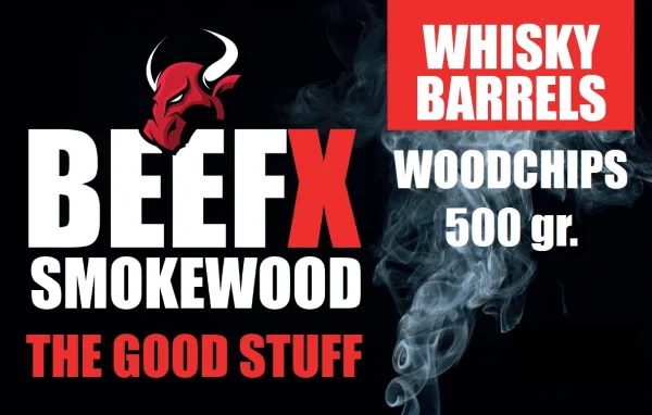 BEEFX - Smokewood Whisky Chips - 51Dnspod | Smaakvolle damp – Verzendkosten vrij vanaf 40€