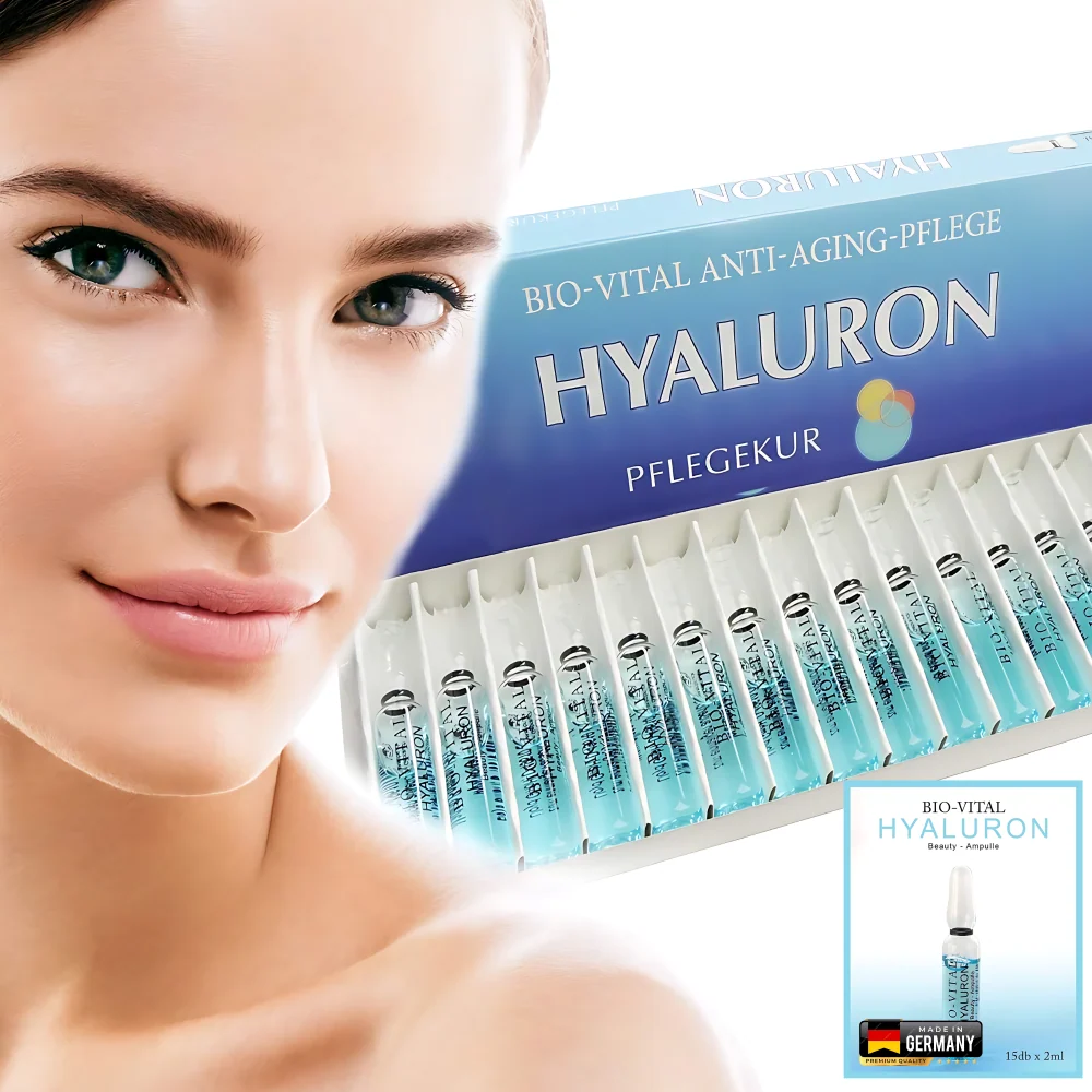 Bio Vital Hyaluron Ampullen – 15x 2ml | Intensief Hydraterend Anti-Aging Gezichtsserum - 51Dnspod | Smaakvolle damp – Verzendkosten vrij vanaf 40€ Bio Vital Hyaluron Ampullen – 15x 2ml | Intensief Hydraterend Anti-Aging Gezichtsserum - 51Dnspod | Smaakvolle damp – Verzendkosten vrij vanaf 40€