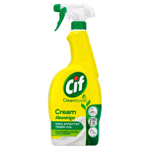 Cif Cream allesreiniger spray - 700 ml - 51Dnspod | Smaakvolle damp – Verzendkosten vrij vanaf 40€