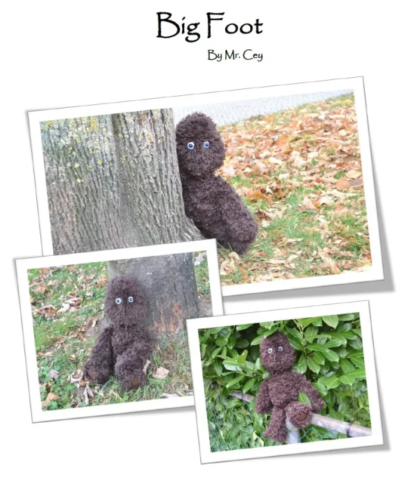 Ceygurumi Big Foot By Mr. Cey (Haakpatroon) - 51Dnspod | Smaakvolle damp – Verzendkosten vrij vanaf 40€