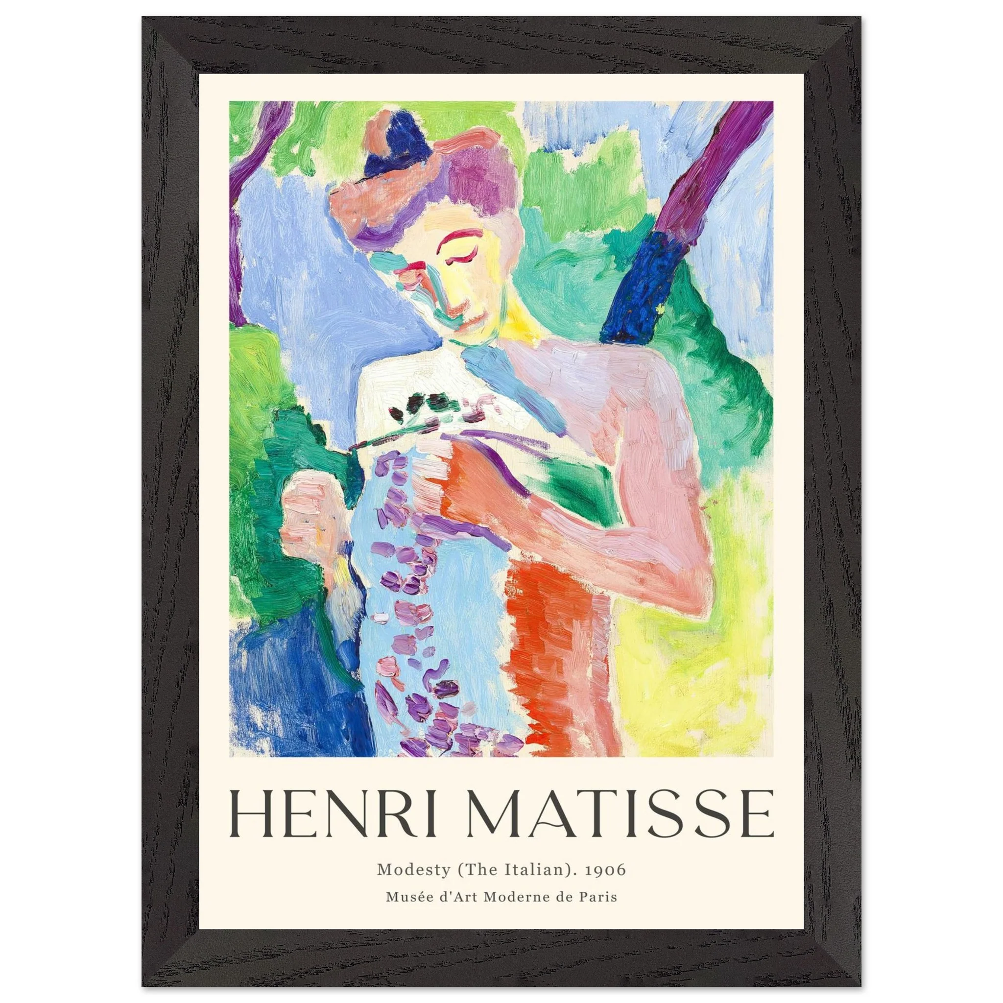 Artfulprints Poster met Lijst Matisse - Modesty 1906 - A4 21x29.7 cm - Meerkleurig - 51Dnspod | Smaakvolle damp – Verzendkosten vrij vanaf 40€ Artfulprints Poster met Lijst Matisse - Modesty 1906 - A4 21x29.7 cm - Meerkleurig - 51Dnspod | Smaakvolle damp – Verzendkosten vrij vanaf 40€