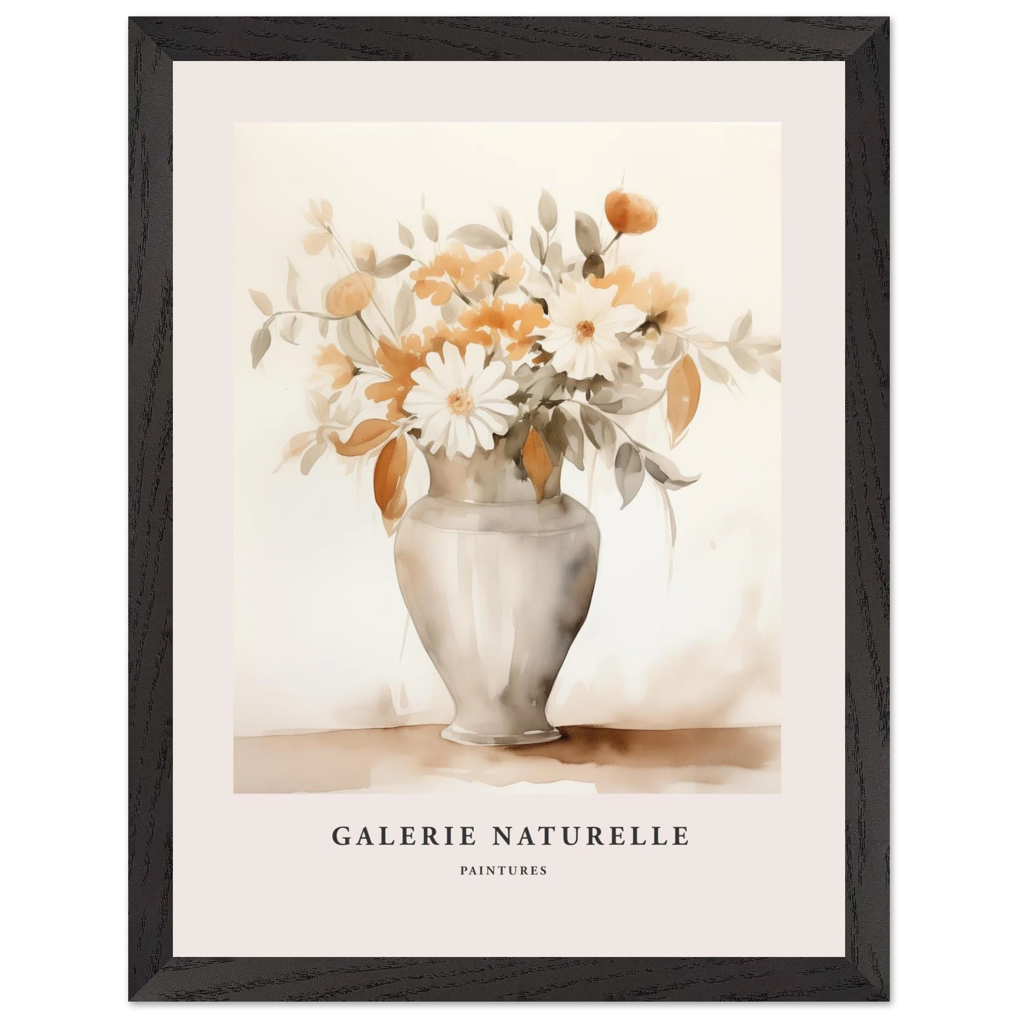 Artfulprints Poster met Lijst Bloemen in vaas 2 - 30x40 cm - Taupe - 51Dnspod | Smaakvolle damp – Verzendkosten vrij vanaf 40€ Artfulprints Poster met Lijst Bloemen in vaas 2 - 30x40 cm - Taupe - 51Dnspod | Smaakvolle damp – Verzendkosten vrij vanaf 40€