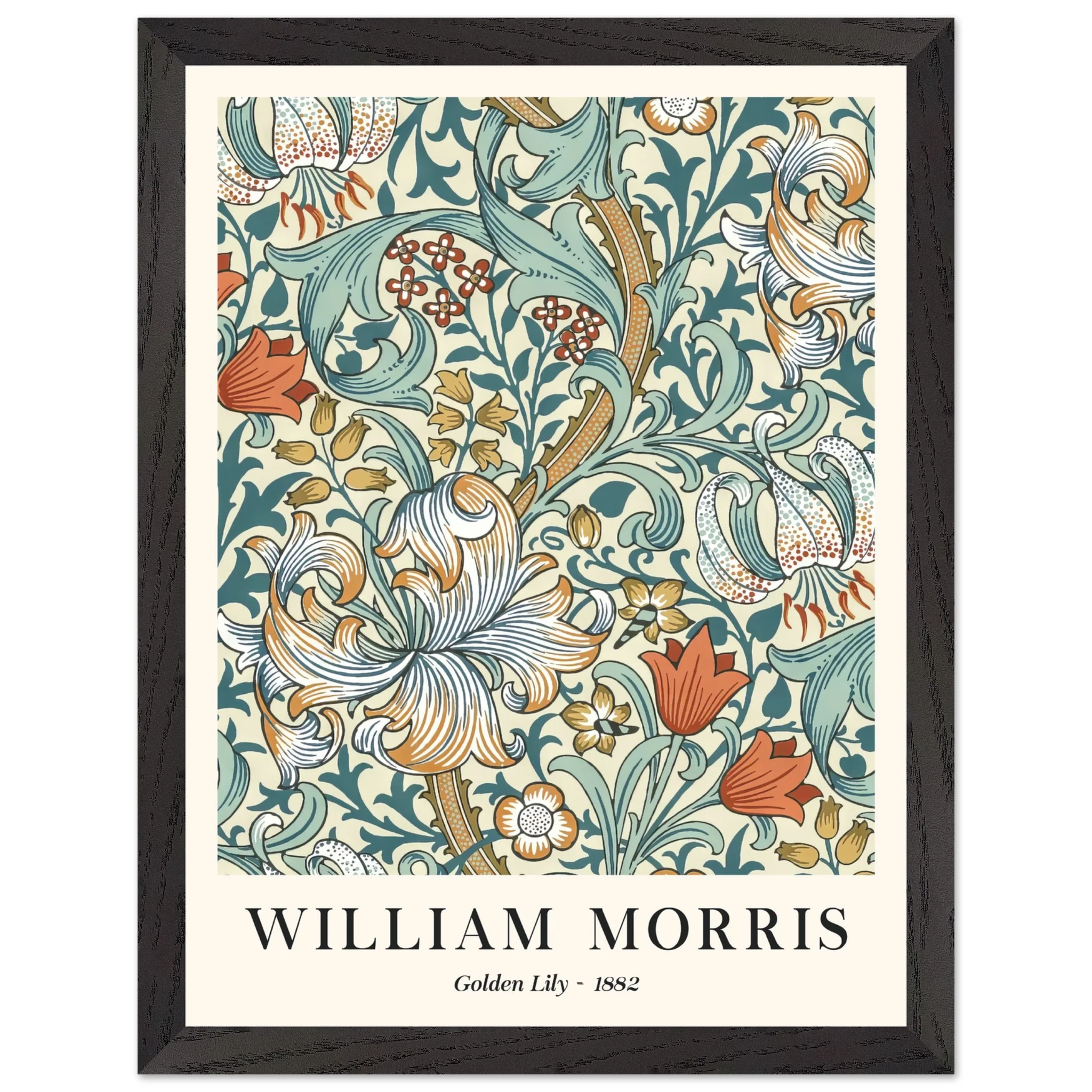 Artfulprints Poster met Lijst William Morris - Golden lilly II 1882 - 30x40 cm - Groen - 51Dnspod | Smaakvolle damp – Verzendkosten vrij vanaf 40€ Artfulprints Poster met Lijst William Morris - Golden lilly II 1882 - 30x40 cm - Groen - 51Dnspod | Smaakvolle damp – Verzendkosten vrij vanaf 40€