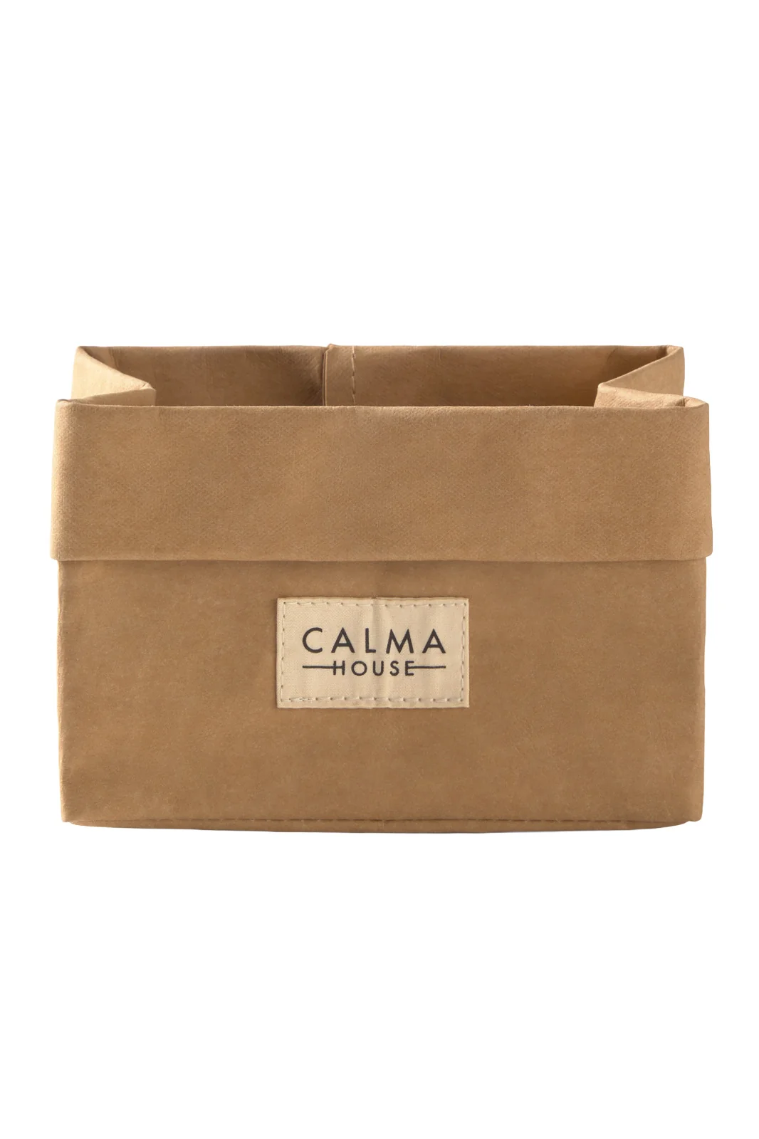 Calma House Mand Paper - Naturel - 16.5x11.5x11 - 51Dnspod | Smaakvolle damp – Verzendkosten vrij vanaf 40€ Calma House Mand Paper - Naturel - 16.5x11.5x11 - 51Dnspod | Smaakvolle damp – Verzendkosten vrij vanaf 40€
