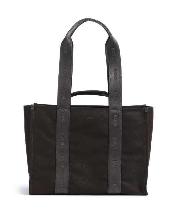 BOSS Sandy Boodschappentas dark brown - 51Dnspod | Smaakvolle damp – Verzendkosten vrij vanaf 40€