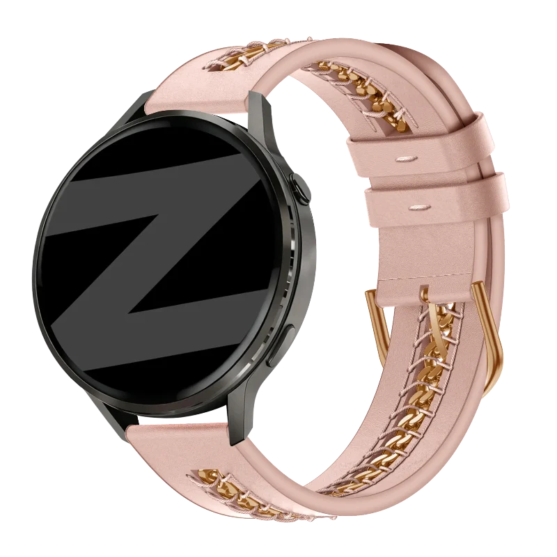 Bandz Garmin Vivomove Sport leren band 'Chains' (roze) - 51Dnspod | Smaakvolle damp – Verzendkosten vrij vanaf 40€ Bandz Garmin Vivomove Sport leren band 'Chains' (roze) - 51Dnspod | Smaakvolle damp – Verzendkosten vrij vanaf 40€