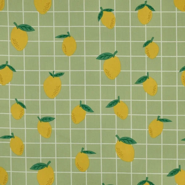 Coated canvas fruit/ruiten groen - 51Dnspod | Smaakvolle damp – Verzendkosten vrij vanaf 40€