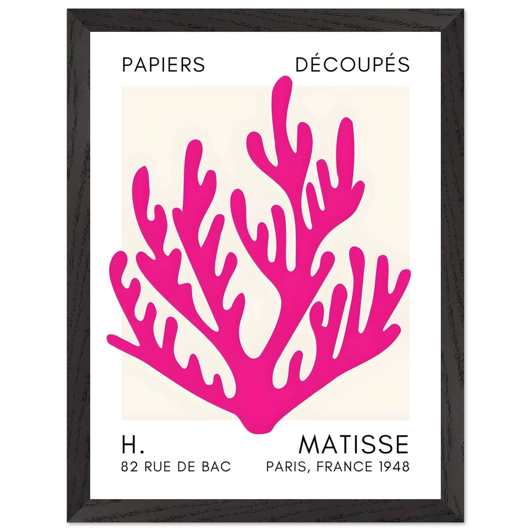 Artfulprints Poster met Lijst Matisse – Coral harmony pink - 30x40 cm - Roze - 51Dnspod | Smaakvolle damp – Verzendkosten vrij vanaf 40€ Artfulprints Poster met Lijst Matisse – Coral harmony pink - 30x40 cm - Roze - 51Dnspod | Smaakvolle damp – Verzendkosten vrij vanaf 40€