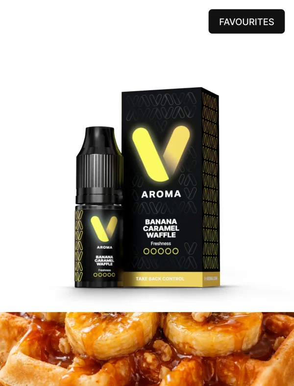 Banana Caramel Waffle Aroma - 51Dnspod | Smaakvolle damp – Verzendkosten vrij vanaf 40€