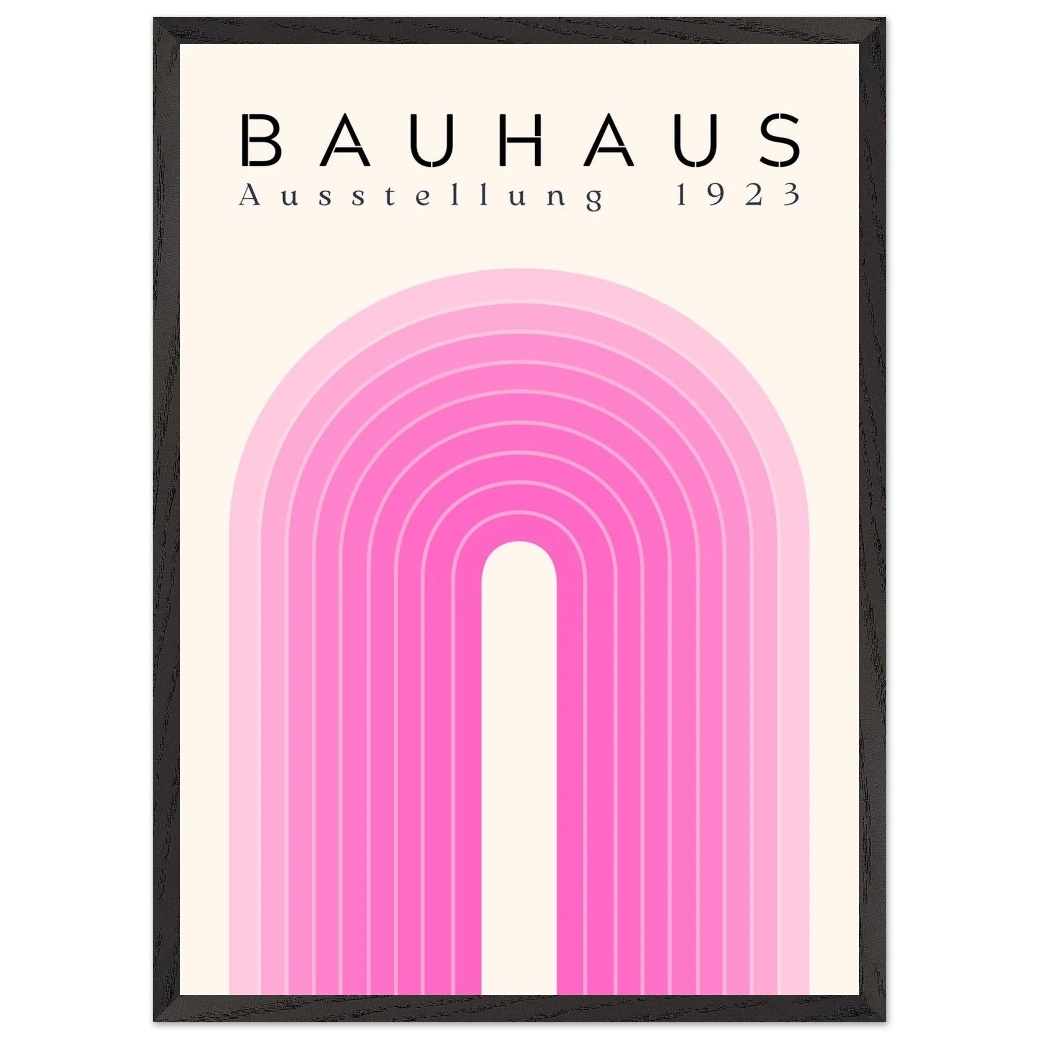 Artfulprints Poster met Lijst Bauhaus - Pink rainbow - 50x70 cm - Roze - 51Dnspod | Smaakvolle damp – Verzendkosten vrij vanaf 40€ Artfulprints Poster met Lijst Bauhaus - Pink rainbow - 50x70 cm - Roze - 51Dnspod | Smaakvolle damp – Verzendkosten vrij vanaf 40€
