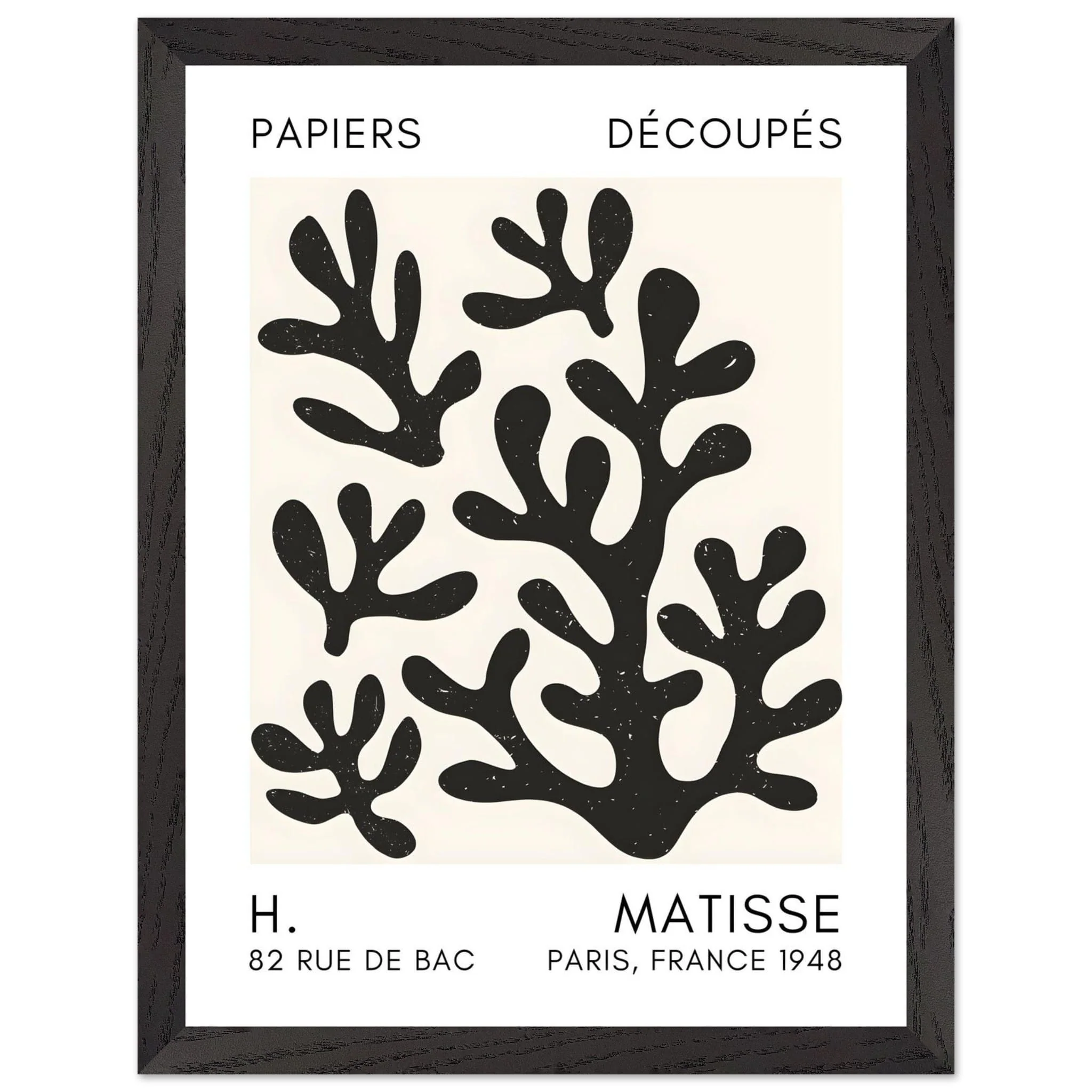 Artfulprints Poster met Lijst Matisse – Coral shadows black - 30x40 cm - Zwart - 51Dnspod | Smaakvolle damp – Verzendkosten vrij vanaf 40€ Artfulprints Poster met Lijst Matisse – Coral shadows black - 30x40 cm - Zwart - 51Dnspod | Smaakvolle damp – Verzendkosten vrij vanaf 40€