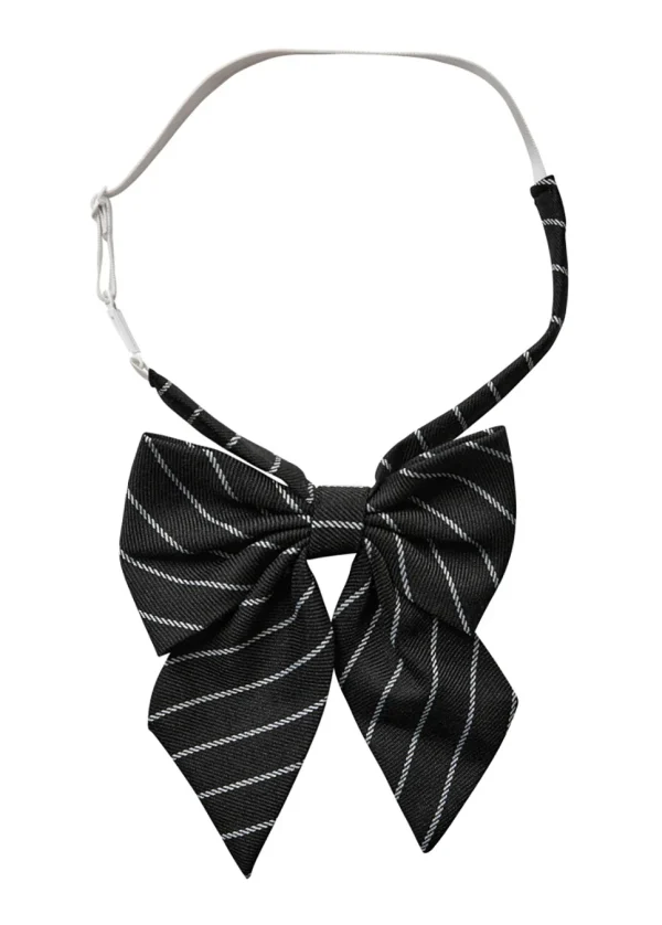 Co Couture NilaCC Stripe Bow strik zwart - 51Dnspod | Smaakvolle damp – Verzendkosten vrij vanaf 40€