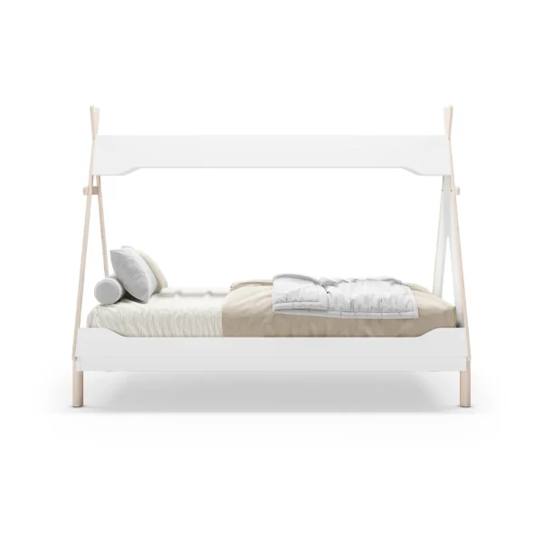Calicosy - LOU Bed - Naturel - 104,1x205,6x162,4 cm - 51Dnspod | Smaakvolle damp – Verzendkosten vrij vanaf 40€