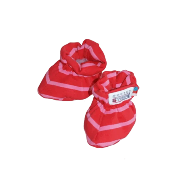 Breton Baby slofjes red-fuchsia - 51Dnspod | Smaakvolle damp – Verzendkosten vrij vanaf 40€