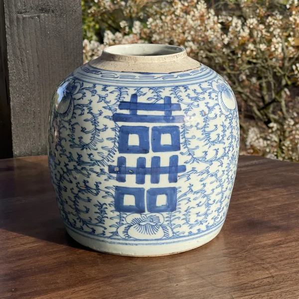Blauw Chinese Gemberpot, 19e eeuw - 51Dnspod | Smaakvolle damp – Verzendkosten vrij vanaf 40€