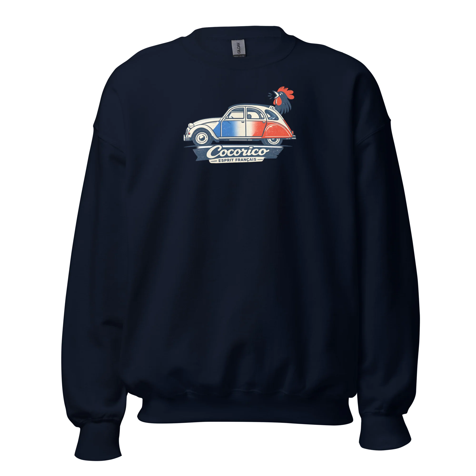 Citroën 2CV Cocorico Sweatshirt – Blauw-Wit-Rode Illustratie | Specials Collectie - 51Dnspod | Smaakvolle damp – Verzendkosten vrij vanaf 40€ Citroën 2CV Cocorico Sweatshirt – Blauw-Wit-Rode Illustratie | Specials Collectie - 51Dnspod | Smaakvolle damp – Verzendkosten vrij vanaf 40€