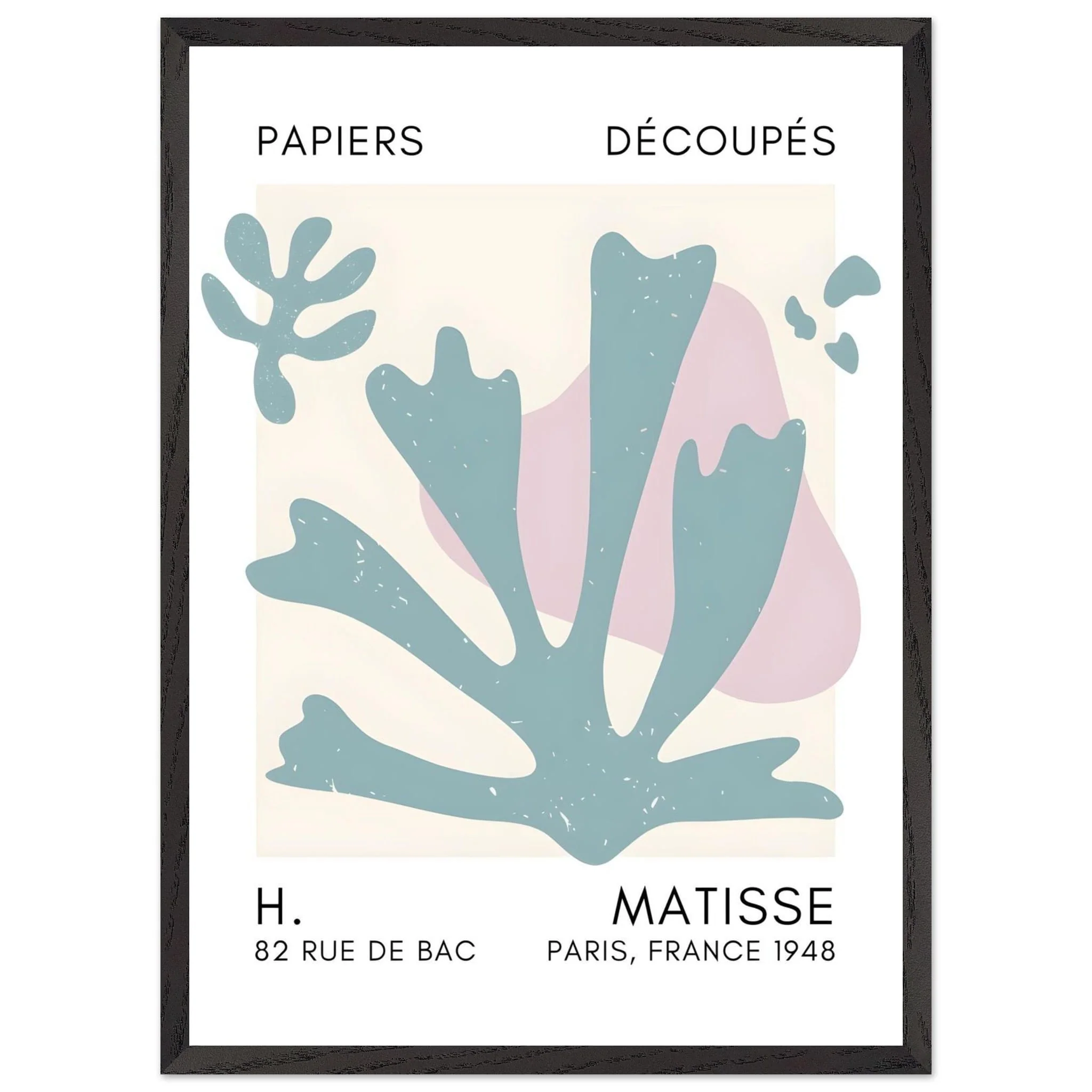 Artfulprints Poster met Lijst Matisse – Abstract bloom turquoise - 50x70 cm - Turquoise - 51Dnspod | Smaakvolle damp – Verzendkosten vrij vanaf 40€ Artfulprints Poster met Lijst Matisse – Abstract bloom turquoise - 50x70 cm - Turquoise - 51Dnspod | Smaakvolle damp – Verzendkosten vrij vanaf 40€
