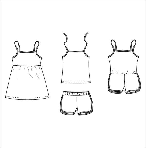 Bel'Etoile - Siem zomerset kids (papieren patroon) - 51Dnspod | Smaakvolle damp – Verzendkosten vrij vanaf 40€
