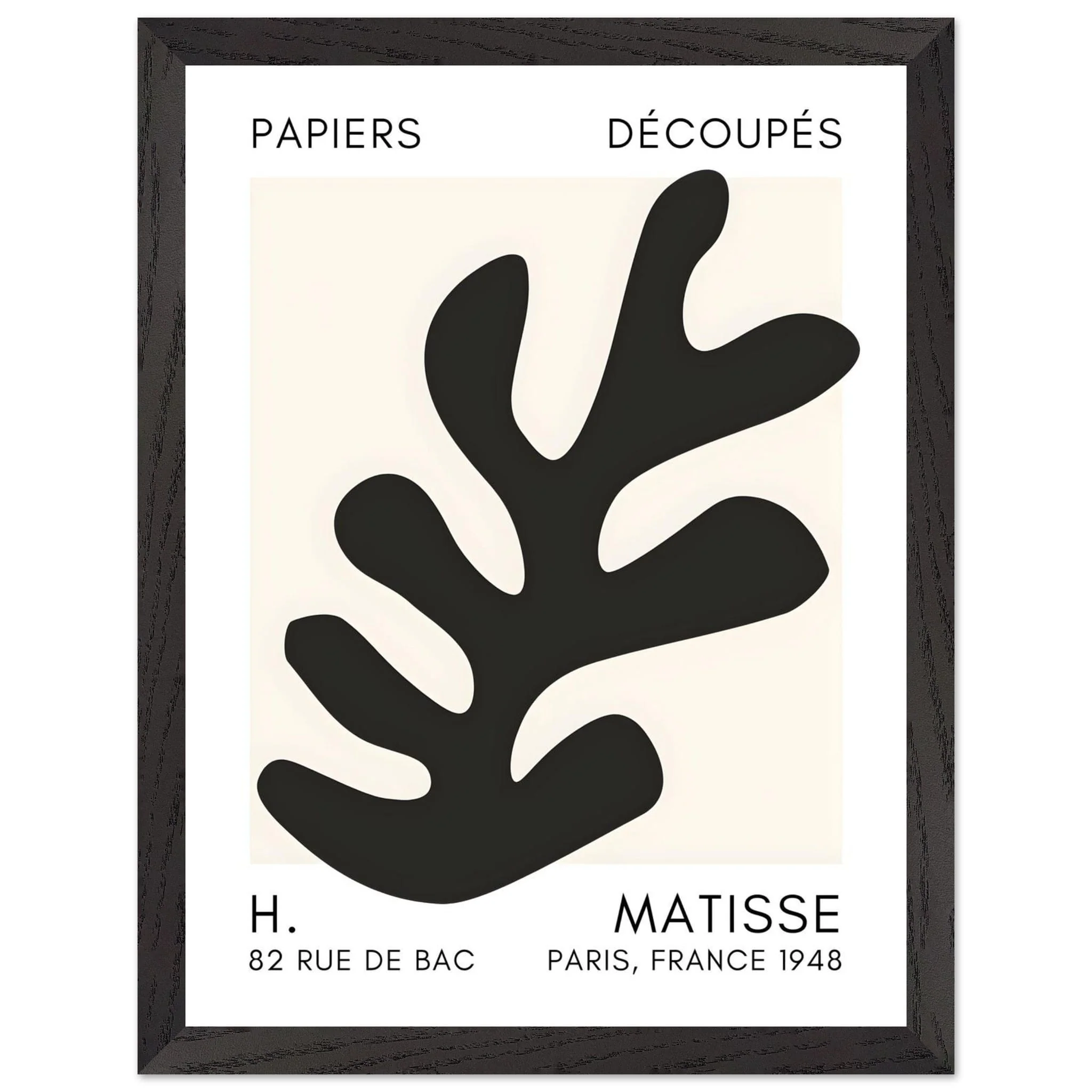 Artfulprints Poster met Lijst Matisse – Ocean petals black - 30x40 cm - Zwart - 51Dnspod | Smaakvolle damp – Verzendkosten vrij vanaf 40€ Artfulprints Poster met Lijst Matisse – Ocean petals black - 30x40 cm - Zwart - 51Dnspod | Smaakvolle damp – Verzendkosten vrij vanaf 40€