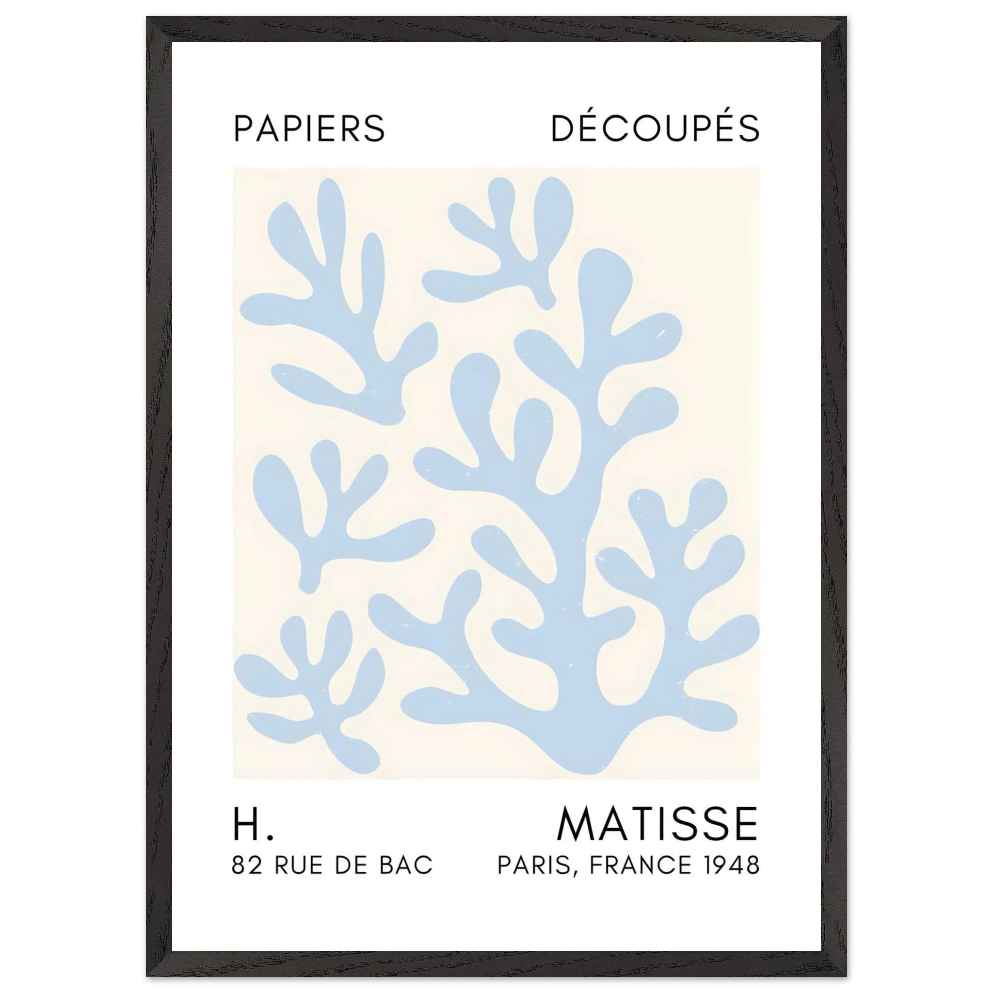 Artfulprints Poster met Lijst Matisse – Coral shadows light blue - 50x70 cm - Blauw - 51Dnspod | Smaakvolle damp – Verzendkosten vrij vanaf 40€ Artfulprints Poster met Lijst Matisse – Coral shadows light blue - 50x70 cm - Blauw - 51Dnspod | Smaakvolle damp – Verzendkosten vrij vanaf 40€