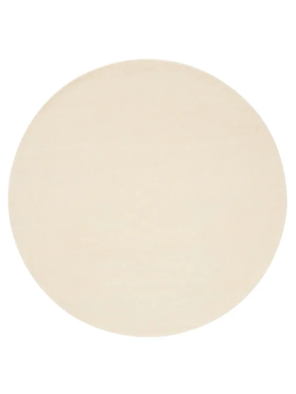 benuta wollen vloerkleed Vera - crème - ø 200 cm - 51Dnspod | Smaakvolle damp – Verzendkosten vrij vanaf 40€