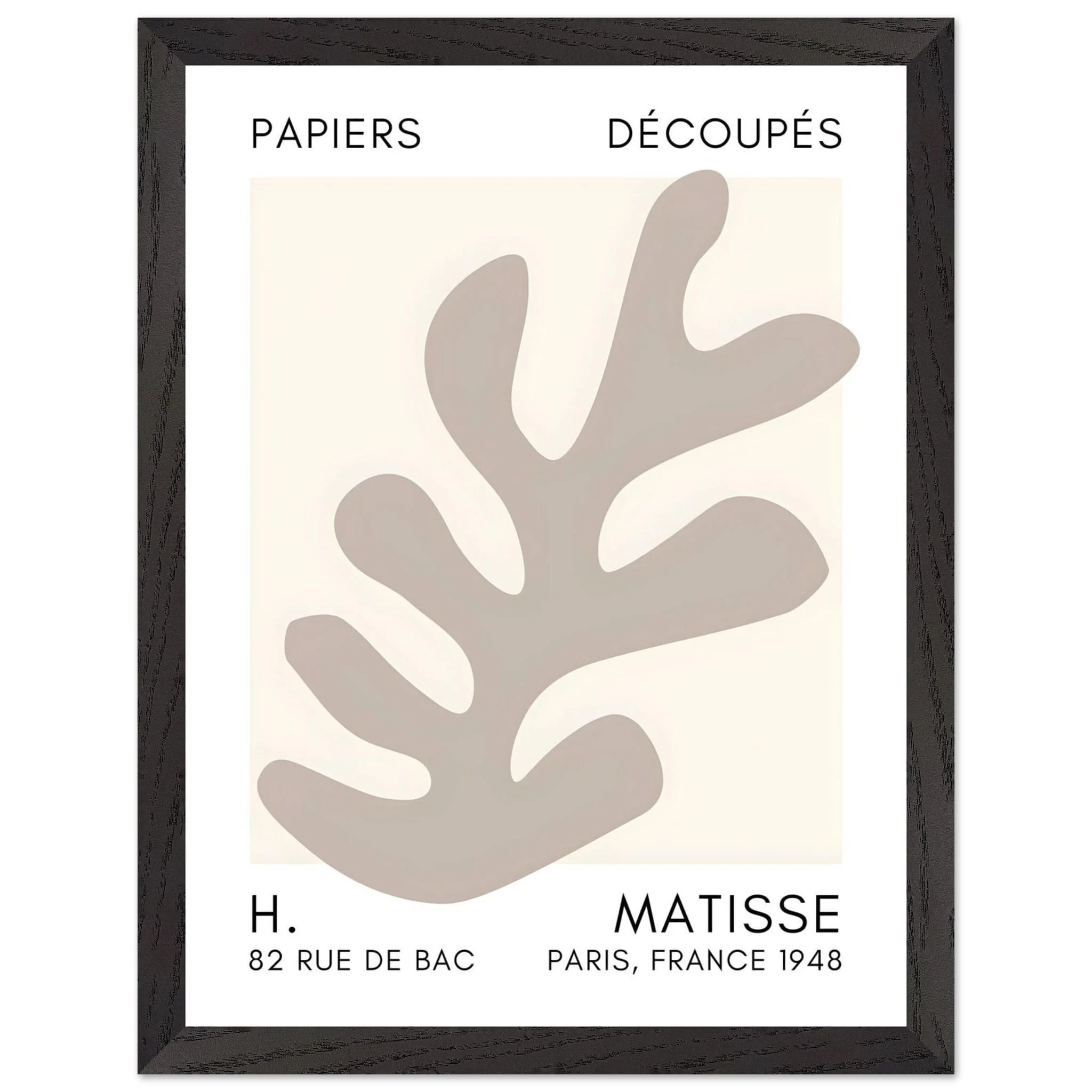Artfulprints Poster met Lijst Matisse – Ocean petals grey - 30x40 cm - Grijs - 51Dnspod | Smaakvolle damp – Verzendkosten vrij vanaf 40€ Artfulprints Poster met Lijst Matisse – Ocean petals grey - 30x40 cm - Grijs - 51Dnspod | Smaakvolle damp – Verzendkosten vrij vanaf 40€