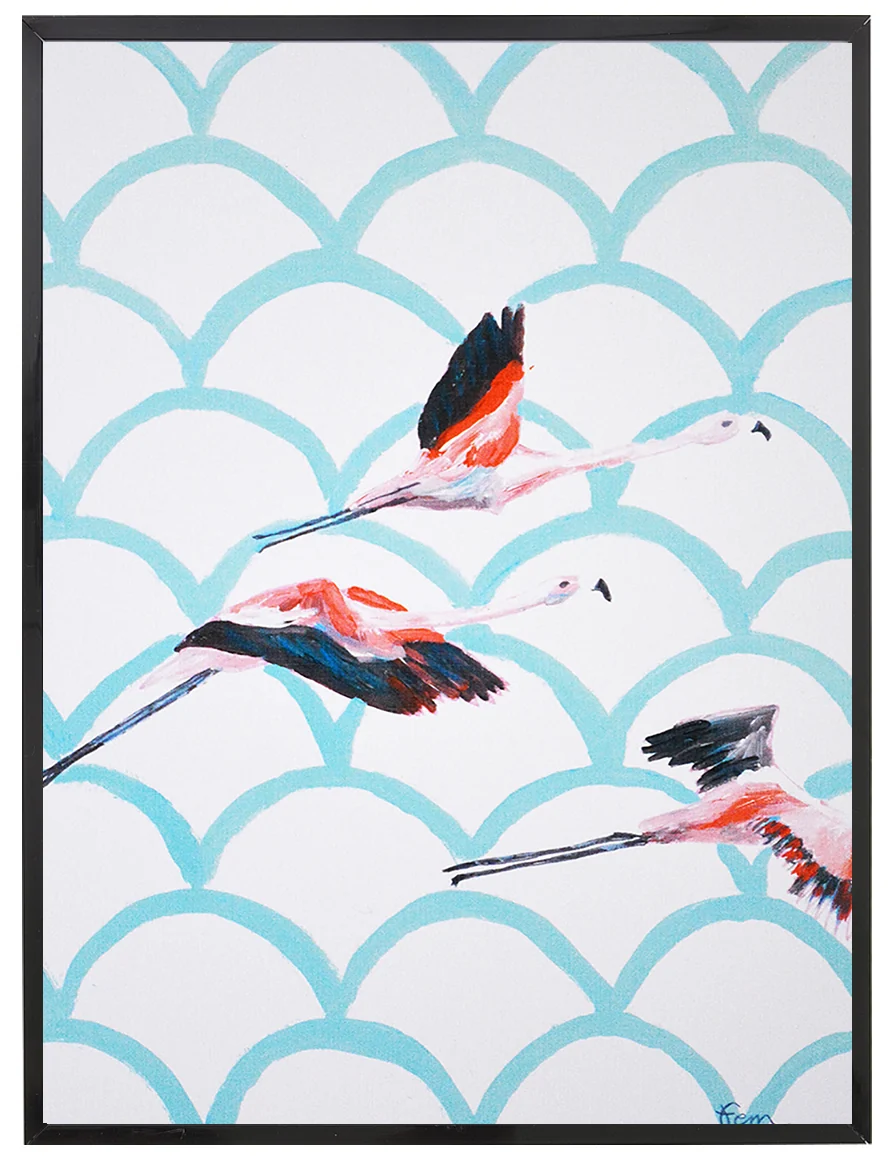 Catchii poster Flying Flamingos - meerkleurig - 297x210 cm - 51Dnspod | Smaakvolle damp – Verzendkosten vrij vanaf 40€ Catchii poster Flying Flamingos - meerkleurig - 297x210 cm - 51Dnspod | Smaakvolle damp – Verzendkosten vrij vanaf 40€