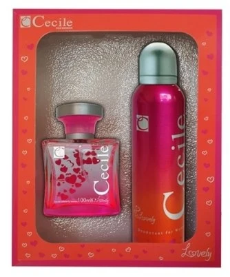 Cecile Women Lovely Cadeauset 100 Ml Edt & 150 Ml Deodorant Spray - 1 Stuks - 51Dnspod | Smaakvolle damp – Verzendkosten vrij vanaf 40€ Cecile Women Lovely Cadeauset 100 Ml Edt & 150 Ml Deodorant Spray - 1 Stuks - 51Dnspod | Smaakvolle damp – Verzendkosten vrij vanaf 40€