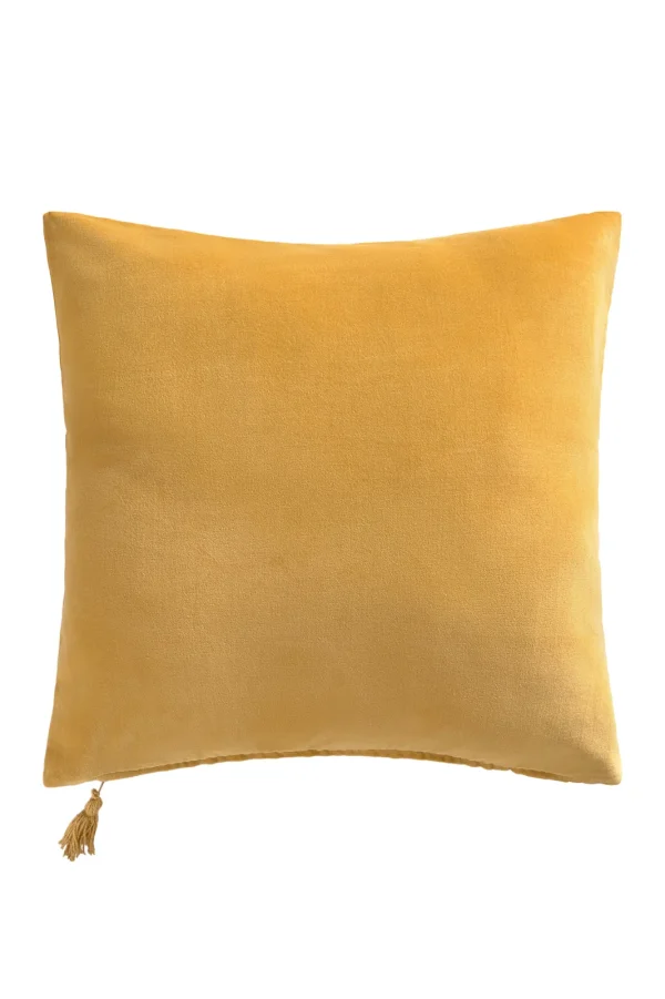 Calma House Kussenhoes Velour - Mosterd - 60x60 - 51Dnspod | Smaakvolle damp – Verzendkosten vrij vanaf 40€