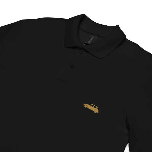 Beige Colorado geborduurde Citroën Dyane polo verkrijgbaar in Zwart of Wit - 51Dnspod | Smaakvolle damp – Verzendkosten vrij vanaf 40€