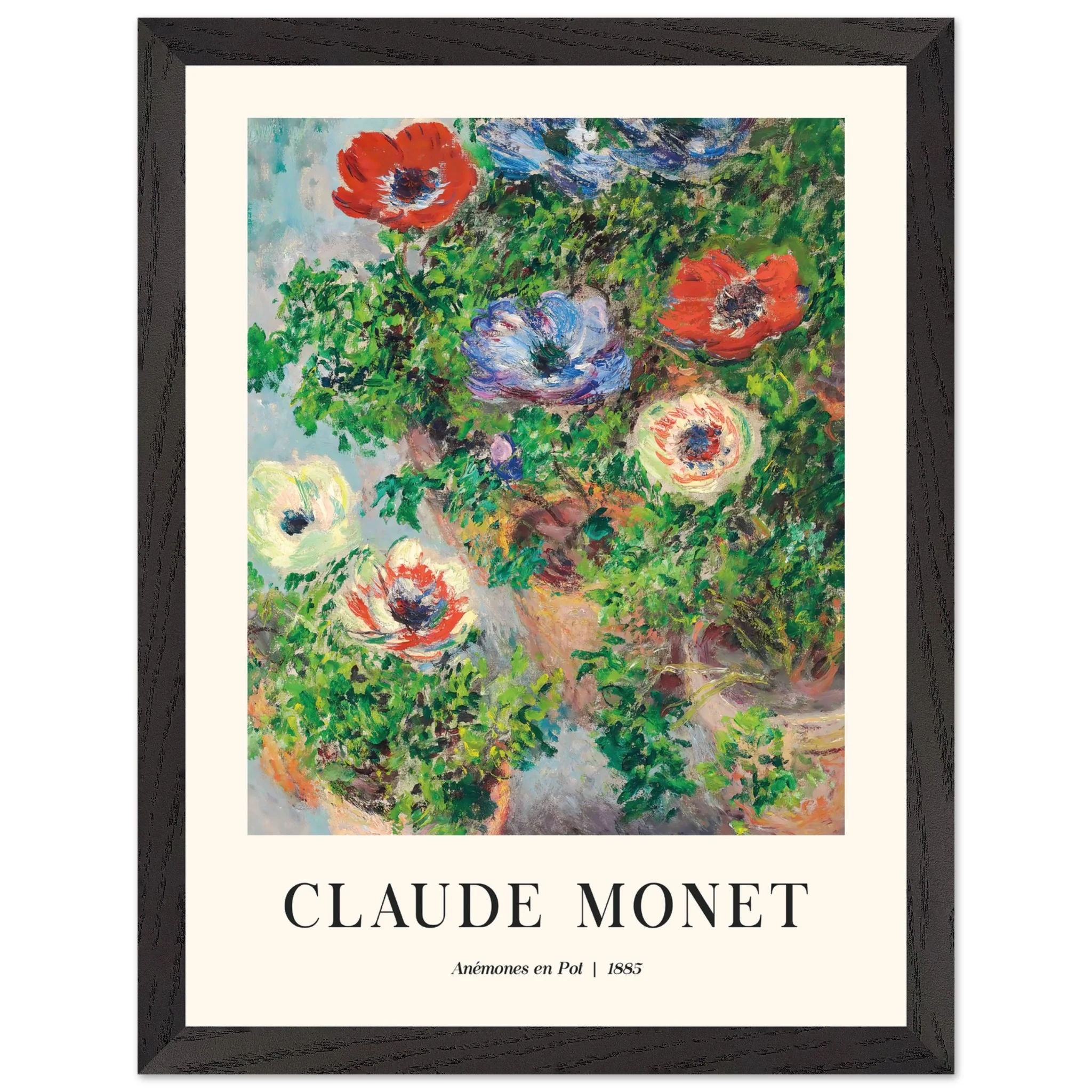 Artfulprints Poster met Lijst Claude Monet - Anémones en pot - 30x40 cm - Groen - 51Dnspod | Smaakvolle damp – Verzendkosten vrij vanaf 40€ Artfulprints Poster met Lijst Claude Monet - Anémones en pot - 30x40 cm - Groen - 51Dnspod | Smaakvolle damp – Verzendkosten vrij vanaf 40€