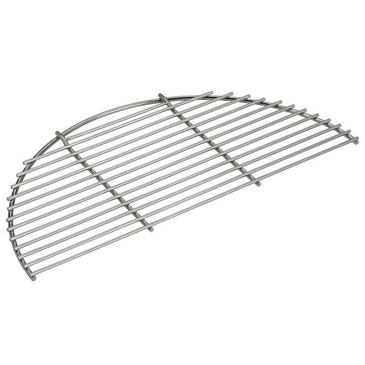 Big Green Egg Stainless Steel Half Grid Medium - 51Dnspod | Smaakvolle damp – Verzendkosten vrij vanaf 40€ Big Green Egg Stainless Steel Half Grid Medium - 51Dnspod | Smaakvolle damp – Verzendkosten vrij vanaf 40€