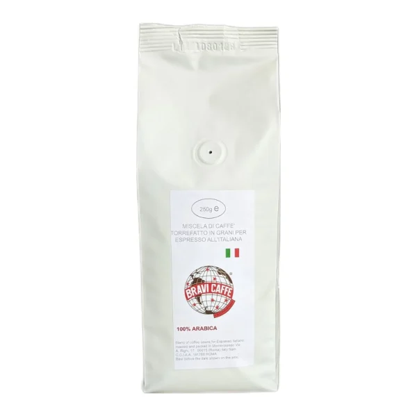 Bravi Caffè 100% Arabica 250g koffiebonen - 51Dnspod | Smaakvolle damp – Verzendkosten vrij vanaf 40€