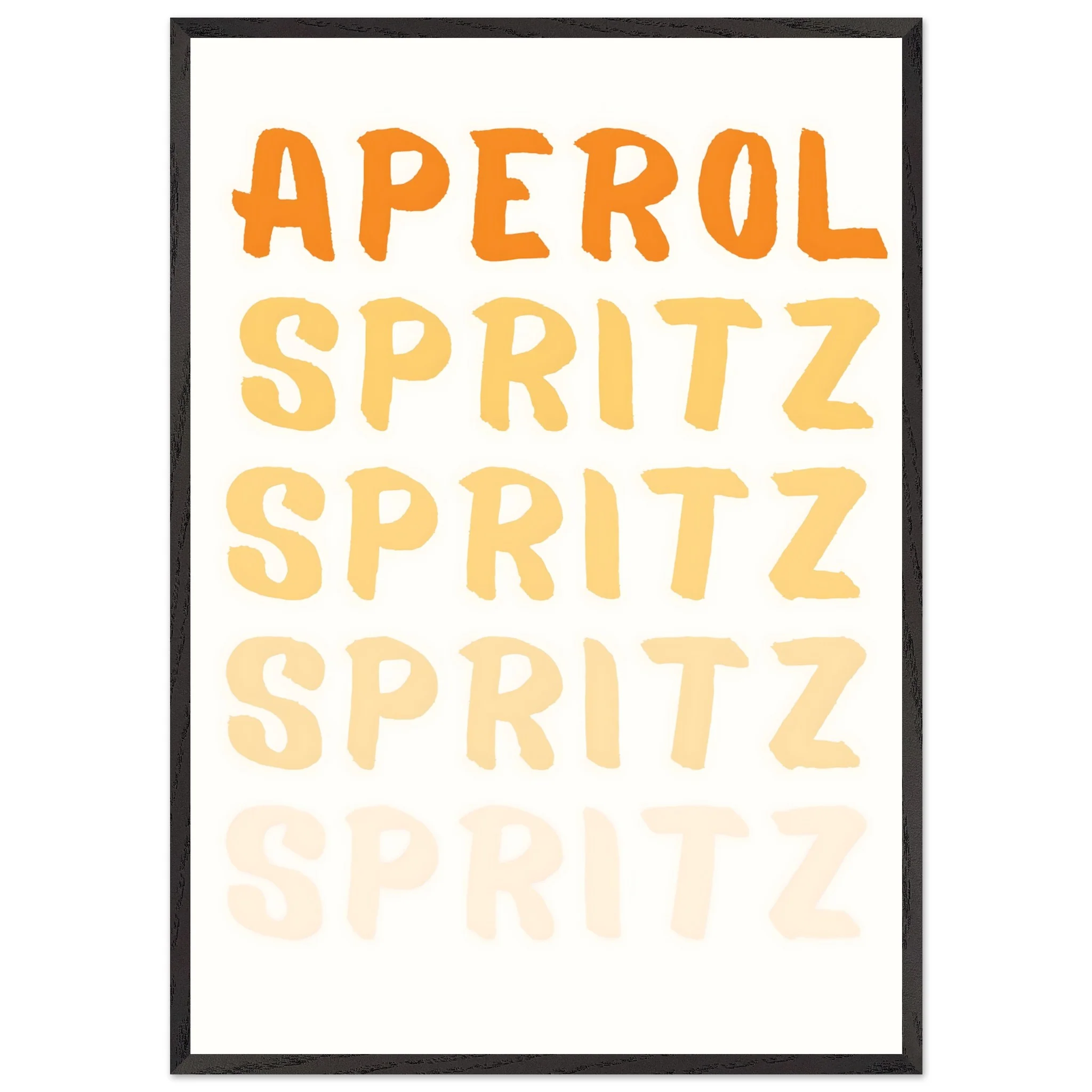 Artfulprints Poster met Lijst Aperol Spritz - Written - 70x100 cm - Oranje - 51Dnspod | Smaakvolle damp – Verzendkosten vrij vanaf 40€ Artfulprints Poster met Lijst Aperol Spritz - Written - 70x100 cm - Oranje - 51Dnspod | Smaakvolle damp – Verzendkosten vrij vanaf 40€