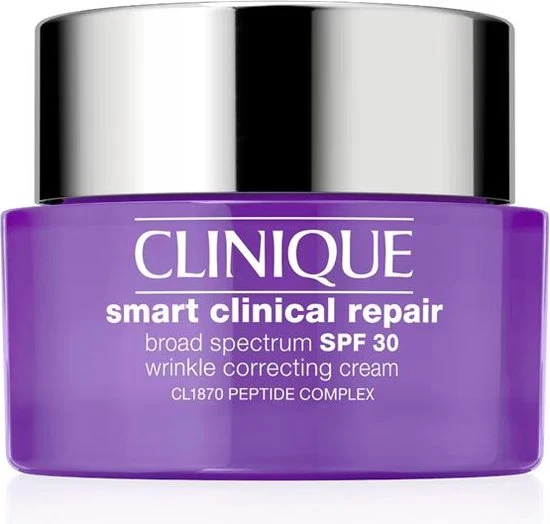 Clinique Smart Clinical Repair SPF 30 Wrinkle Correcting Cream 50 ml- Verpakking beschadigd - 51Dnspod | Smaakvolle damp – Verzendkosten vrij vanaf 40€