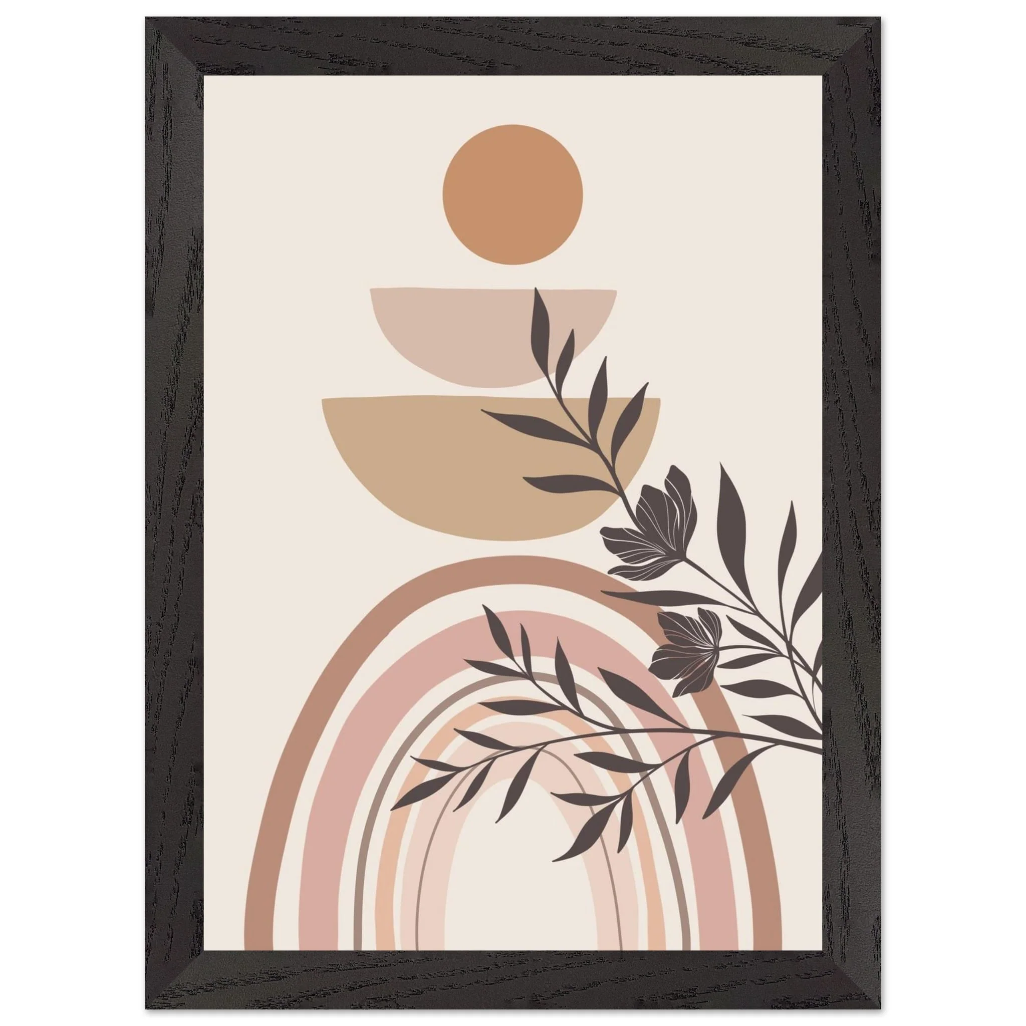 Artfulprints Poster met Lijst Boho – Harmony curve - A4 21x29.7 cm - beige - 51Dnspod | Smaakvolle damp – Verzendkosten vrij vanaf 40€ Artfulprints Poster met Lijst Boho – Harmony curve - A4 21x29.7 cm - beige - 51Dnspod | Smaakvolle damp – Verzendkosten vrij vanaf 40€