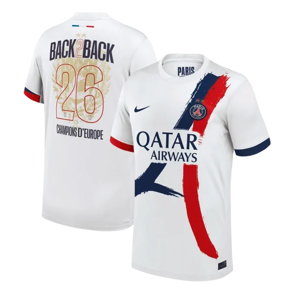 Champions of Europe #26 Heren PSG uitshirt 2024/26 - 51Dnspod | Smaakvolle damp – Verzendkosten vrij vanaf 40€