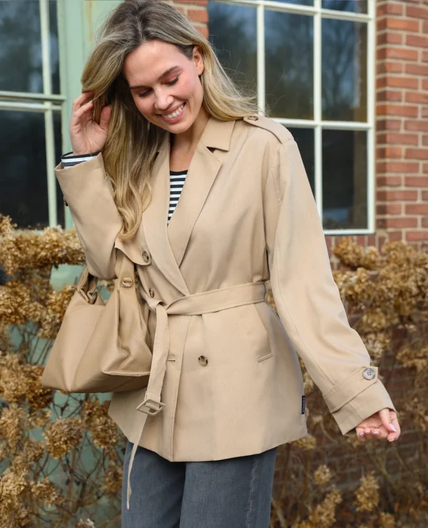 Coat Sienna | Camel - 51Dnspod | Smaakvolle damp – Verzendkosten vrij vanaf 40€