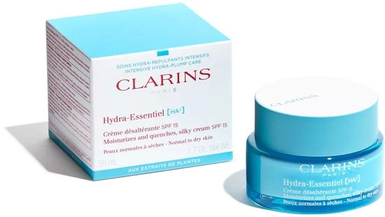 Clarins Dagcrème Face Hydra-Essentiel Moisturizing Day Cream - Beschadigde verpakking - 51Dnspod | Smaakvolle damp – Verzendkosten vrij vanaf 40€ Clarins Dagcrème Face Hydra-Essentiel Moisturizing Day Cream - Beschadigde verpakking - 51Dnspod | Smaakvolle damp – Verzendkosten vrij vanaf 40€