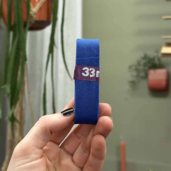 Biaisband katoen 3M kobaltblauw (232) - 51Dnspod | Smaakvolle damp – Verzendkosten vrij vanaf 40€