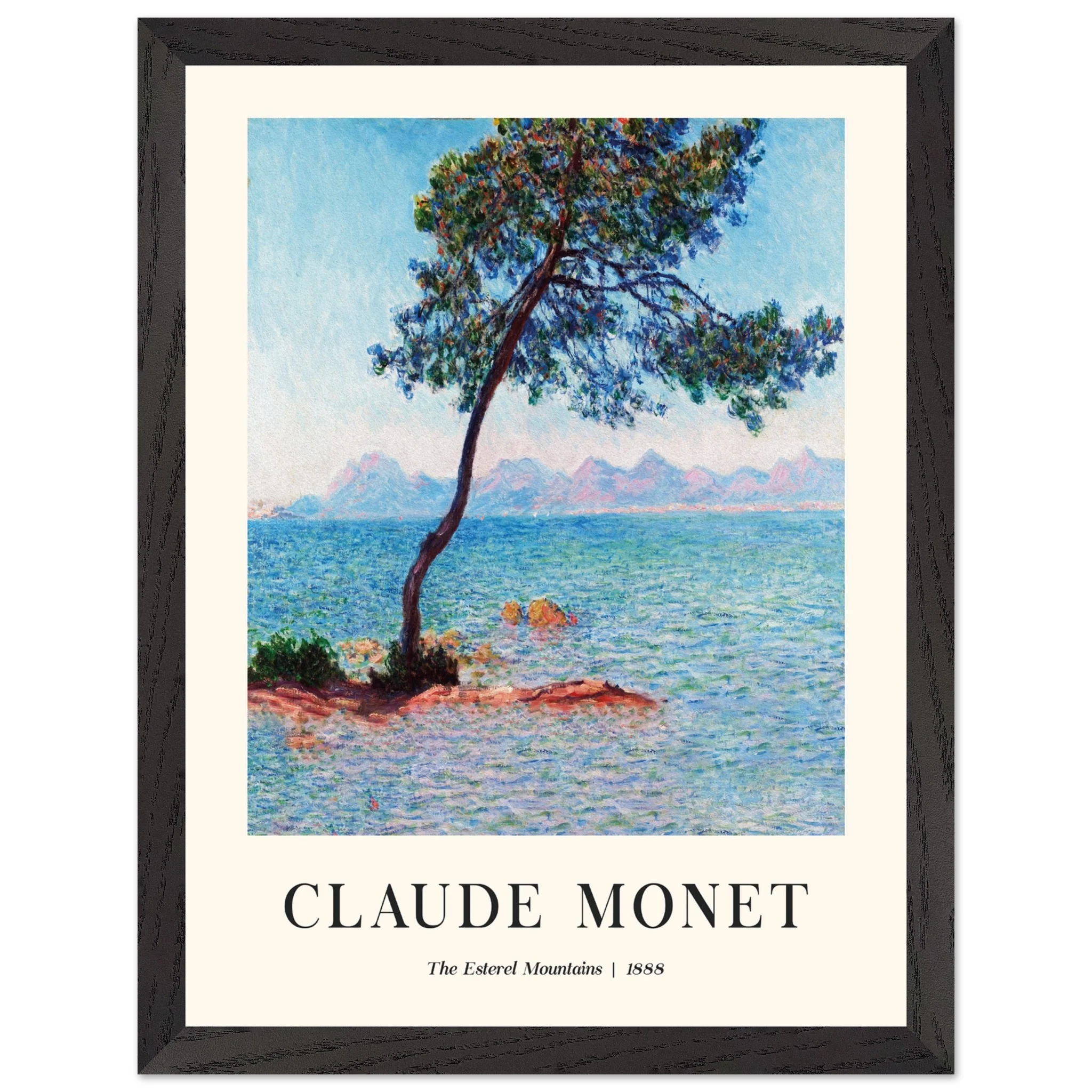 Artfulprints Poster met Lijst Claude Monet - The Esterel Mountains - 30x40 cm - Turquoise - 51Dnspod | Smaakvolle damp – Verzendkosten vrij vanaf 40€ Artfulprints Poster met Lijst Claude Monet - The Esterel Mountains - 30x40 cm - Turquoise - 51Dnspod | Smaakvolle damp – Verzendkosten vrij vanaf 40€